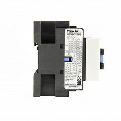 Магнитный контактор HGC12 11NS X220 12А 5.5 кВт при АС3 (380-440В) кат. 220B 1НО+1НЗ